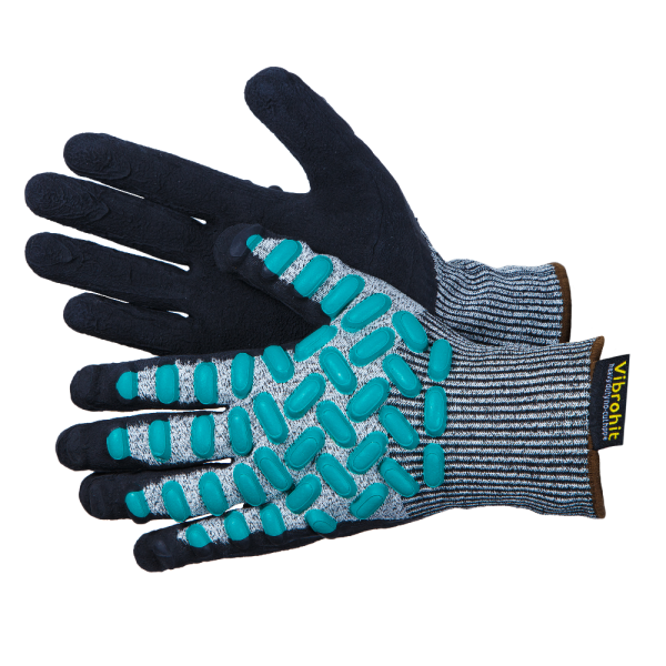 VibroHit Перчатки виброзащитные из HPPE-волокна с латексным покрытием