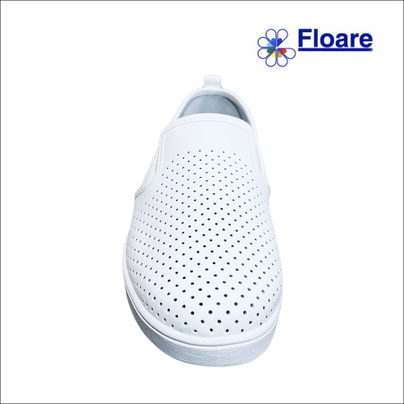 Туфли "ВАЛЯ" женские белые, кожа арт. 80010108 Молдшуз