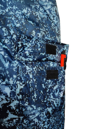 Костюм утепленный «ОХРАННИК» КМФ цифра серый (куртка, п/к) Эталон (ЧЗ)