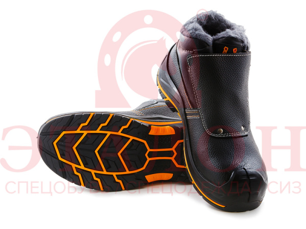 Ботинки СВАРЩИКА утепленные "PERFECT PROTECTION" PRB15-CSW ПУ-Нитрил с ПП и АС