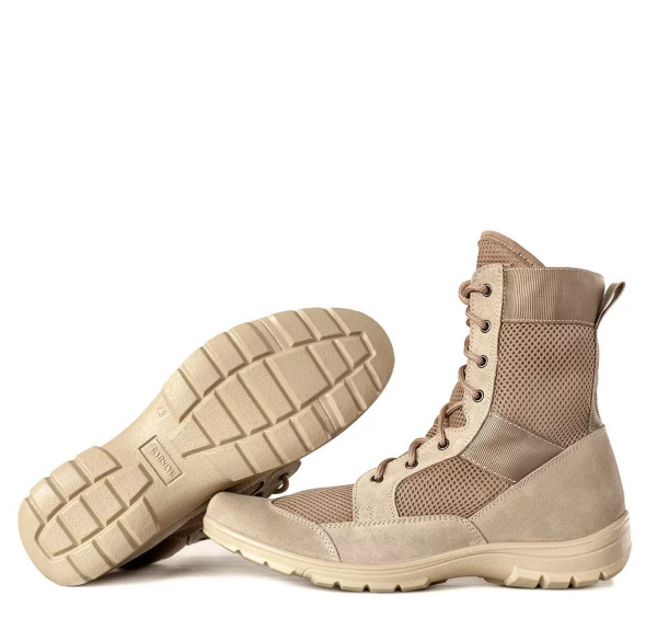 Ботинки с высокими берцами 5235 П «BREEZE», песок  GARSING