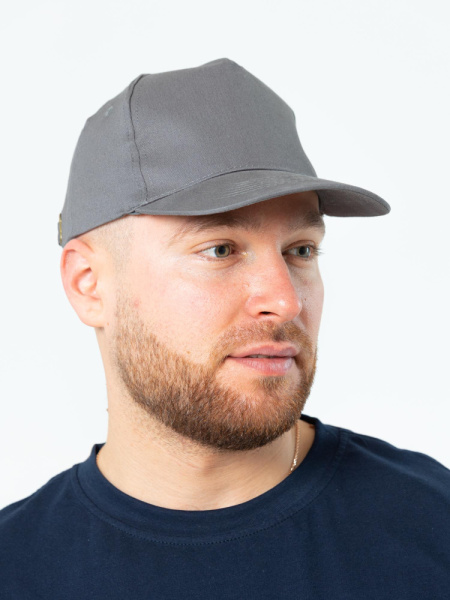 Бейсболки полувелюр (Темно-серый)