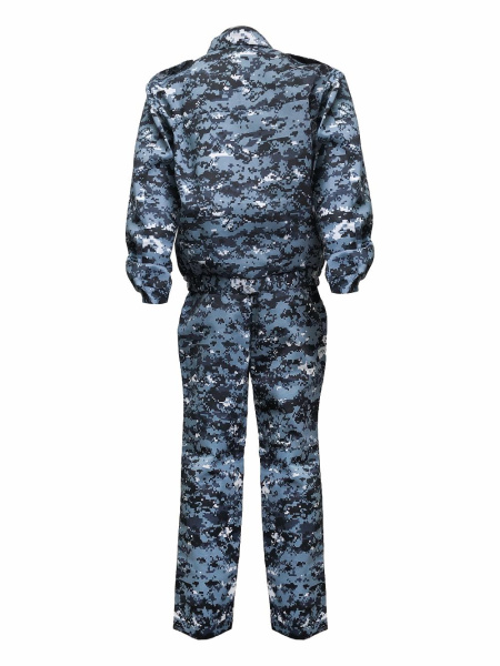 Костюм «ОХРАННИК» летний, куртка/брюки, КМФ цифра серый Эталон (ЧЗ)