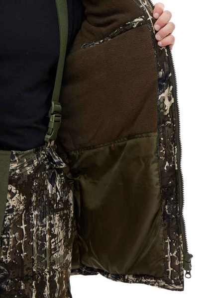 Костюм зимний «ГЕРКОН» куртка/брюки, цвет: кмф 253-9/т.хаки, ткань: Алова/Финляндия