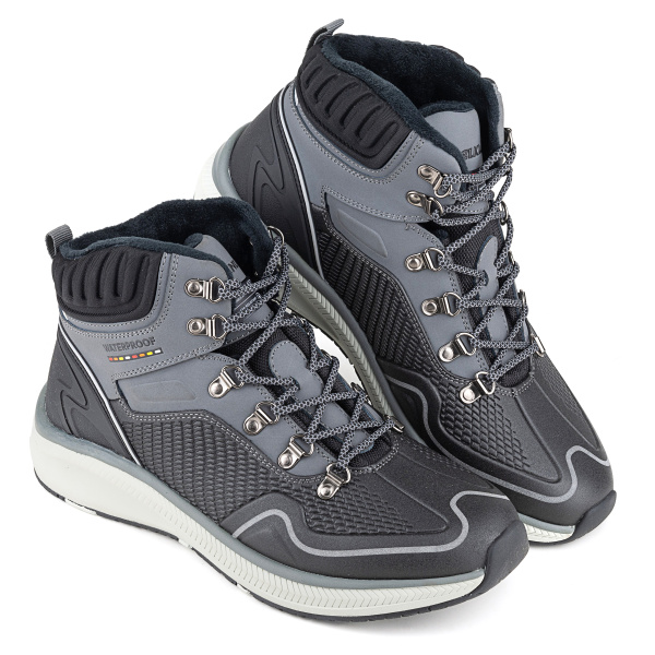 Ботинки ТПУ, кожа, текстиль, подошва ЭВА/резина ELKLAND мод. 165