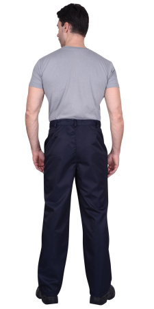 Костюм КЩС летний мужской: куртка, брюки, берет синий, с шевроном (ЧЗ)