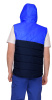 Жилет "ЭЛЬБРУС"  утепленный цв. синий с васильковым (ЧЗ)