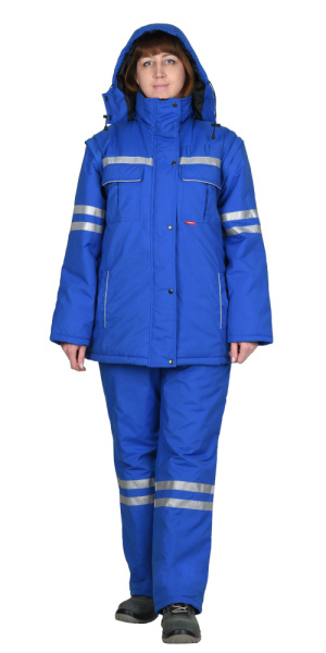 Костюм "Скорая помощь" женский зимний: куртка, п/комб. (ЧЗ)