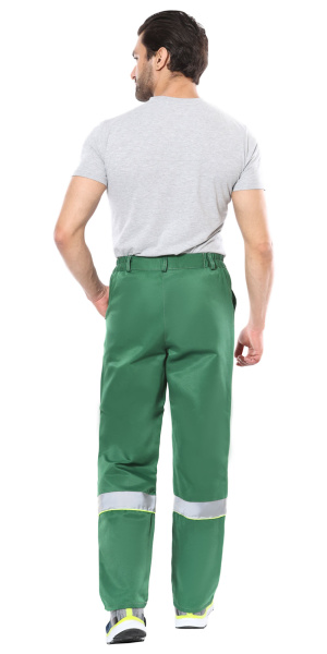 Костюм "ЛЕГИОНЕР" летний, куртка, брюки зеленый с лимонным и СОП 50мм (ЧЗ)