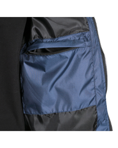 Жилет "ЕВРОНИКА" утеплённый синий с черным  (ЧЗ)