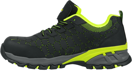 Полуботинки iForm® PRO (ПРО) с КП, черный-зеленый, ПОЛ 055